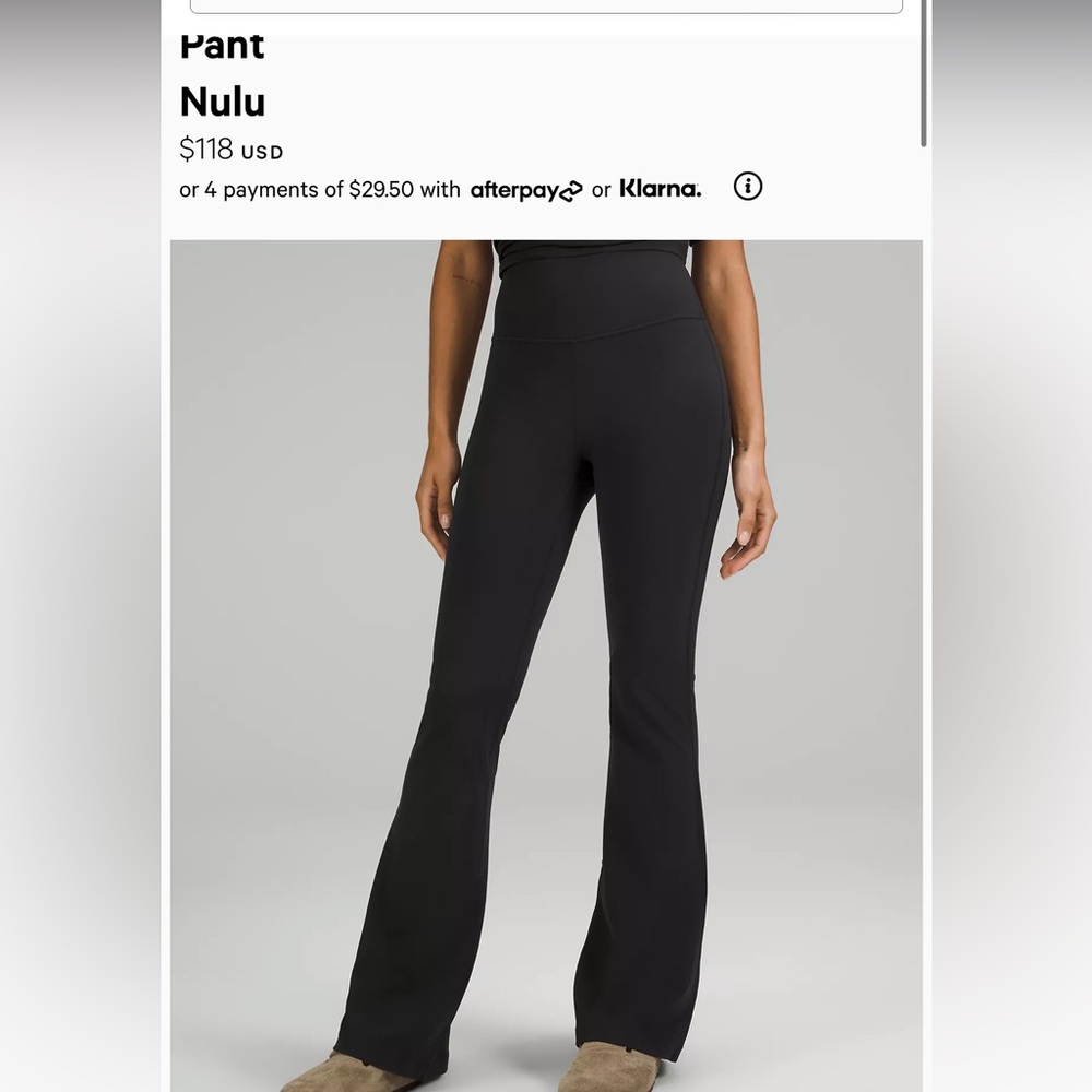 Lululemon groove pant